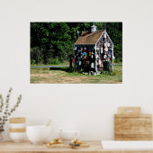 De Vissen Shanty Poster (Keuken)