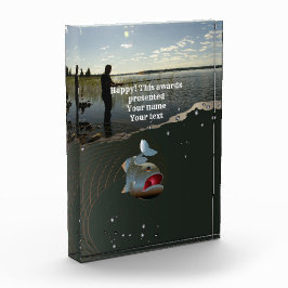 De visser ​ ​ ​ ​ ​. Gelukkig vissen Fotoblokken