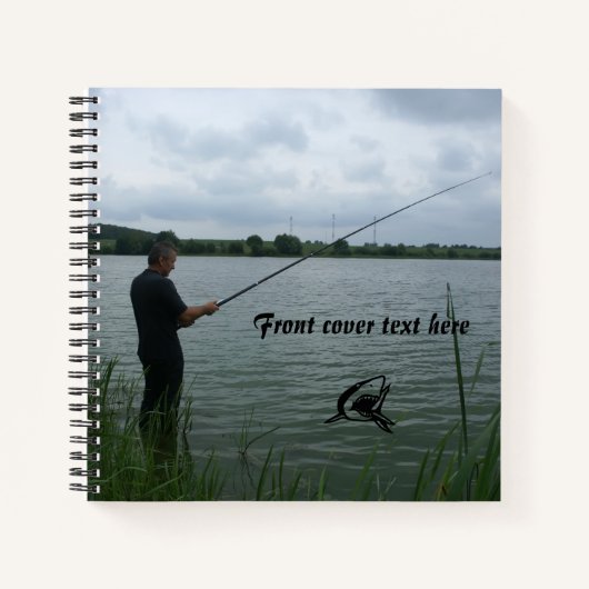 De visser 's avonds notitieboek (Voorkant)