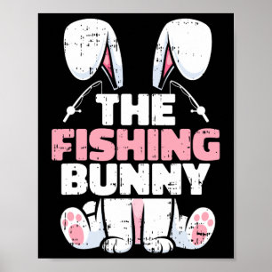 De Visserij Konijn Paasfamilie Matching Lente Me Poster