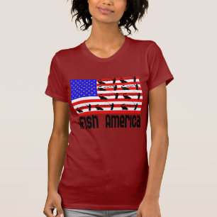 De visserij van Gift iFish Amerika T-shirt