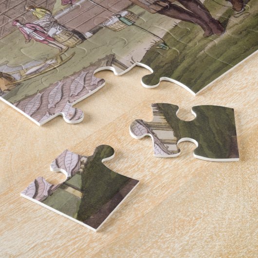 De visserijsector, Newfoundland, uit Le Costu Legpuzzel (Zijkant)