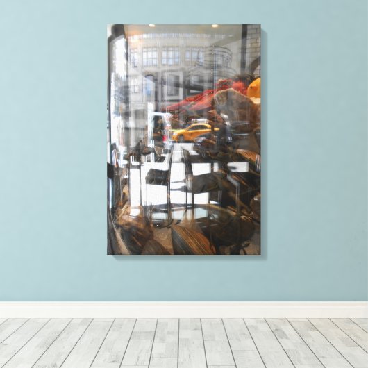 De vissers canvas afdruk (Insitu (Houten vloer))