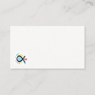 De vissers van het Visitekaartje van Mannen die ee