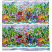 De vistuin douchegordijn (Voorkant)