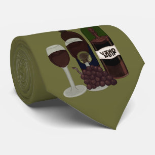 De Vixen van de Vino - (De schoonheid in de fles) Stropdas