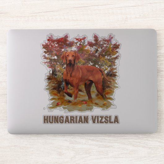 De Vizsla Sticker (Computer)