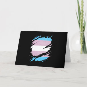 De vlag met de vlag met de Transgender Pride rippe Kaart