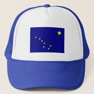 De vlag van Alaska Trucker Pet