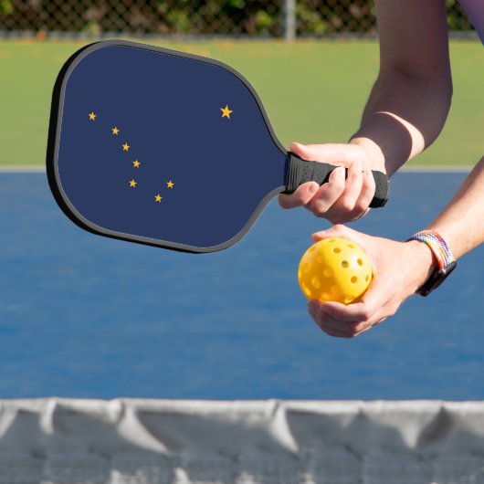 De vlag van Alaska, Verenigde Staten van Amerika Pickleball Paddle (Insitu)