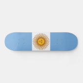 De vlag van Argentinië Skateboard (Horizontaal)