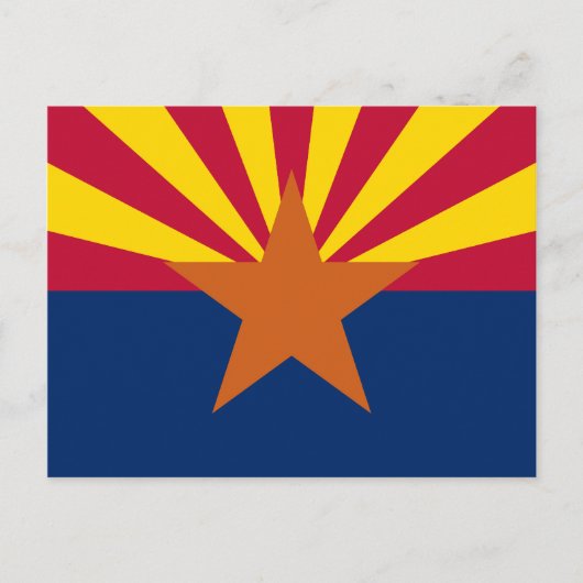 De vlag van Arizona Briefkaart (Voorkant)
