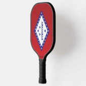 De vlag van Arkansas, Verenigde Staten van Amerika Pickleball Paddle (Links)