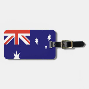 De Vlag van Australië Bagagelabel