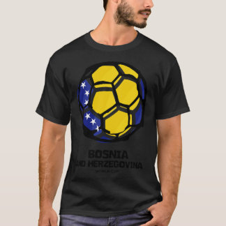 De vlag van Bosnië en Herzegovina T-shirt