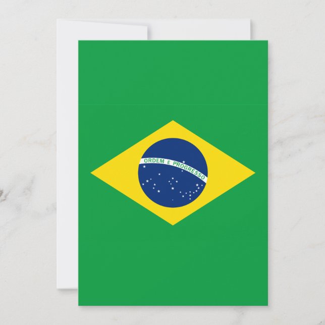 De vlag van Brazilië (Voorkant)