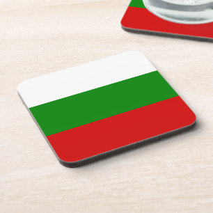 De vlag van Bulgarije Onderzetter