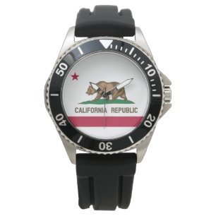 De vlag van Californië Horloge