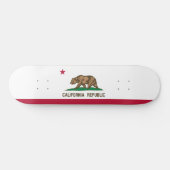 De vlag van Californië Skateboard (Horizontaal)