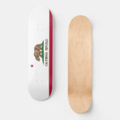 De vlag van Californië Skateboard (Voorkant)