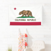 De vlag van Californië Spandoek (Insitu)
