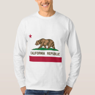 De vlag van Californië T-shirt