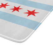 De vlag van Chicago (Illinois) Snijplank (Hoek)
