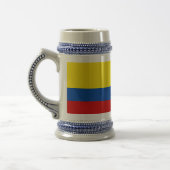 De vlag van Colombia Bierpul (Links)