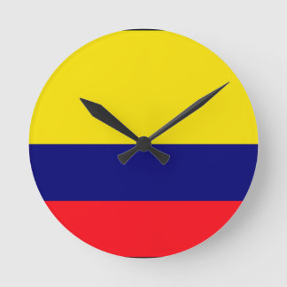 De vlag van Colombia Ronde Klok