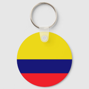 De vlag van Colombia Sleutelhanger