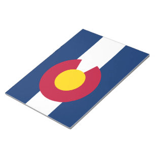 De vlag van Colorado Notitieblok