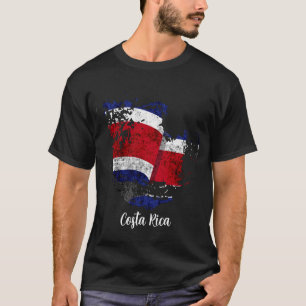 de vlag van Costa Rica T-shirt