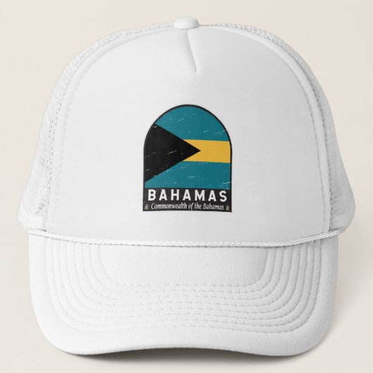 De vlag van de Bahama's is  Trucker Pet (Voorkant)