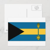 De vlag van de Bahamas-premier Briefkaart (Voorkant / Achterkant)