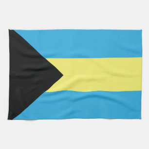 De vlag van de Bahama's Theedoek