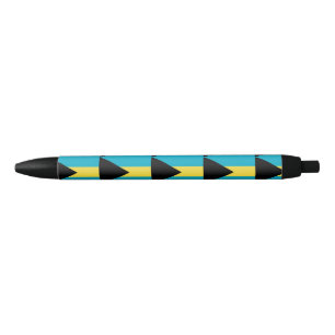 De Vlag van de Bahamas Zwarte Inkt Pen