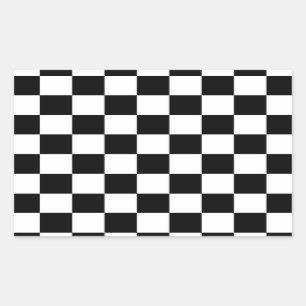 De vlag van de controleur rechthoekige sticker