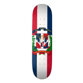 De vlag van de Dominicaanse Republiek Skateboard