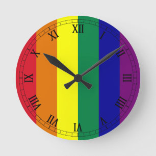 De Vlag van de regenboog Ronde Klok