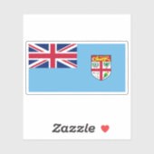 De vlag van de Republiek Fiji Sticker (Vel)