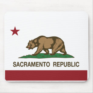 De Vlag van de Republiek van Sacramento Muismat