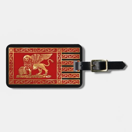 De vlag van de Republiek Venetië Bagagelabel (Voorkant horizontaal)