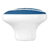 de vlag van de staat Louisiana Keramische Knop (Zijkant)