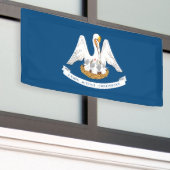 de vlag van de staat Louisiana Spandoek (Buitenkant Gebouw)