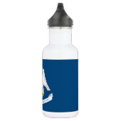 de vlag van de staat Louisiana Waterfles (Rechts)