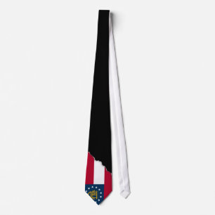 De Vlag van de Staat van Georgië Stropdas