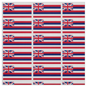 De Vlag van de Staat van Hawaï Stof