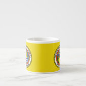 De vlag van de stad Honolulu, de Hawaii Espresso C Kop (Voorkant)