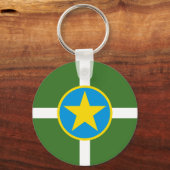 De vlag van de stad Jackson, Sleutelhanger van Mis (Voorkant)