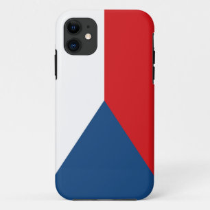 De Vlag van de Tsjechische Republiek iPhone 11 Hoesje